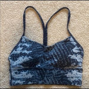 Lululemon Flow Y Long Line Bra